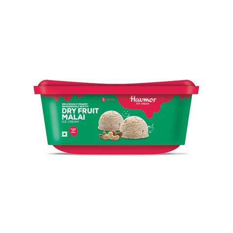 Havmor Dry Fruit Malai Ice Cream Tub Pack Of Price Buy Online At