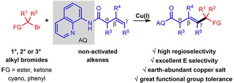 Directed Copper Catalyzed Intermolecular Heck Type Reaction Of