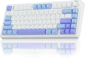 Amazon Aula F Wireless Mechanical Keyboard Hot Swappable Creamy Keyboard Pre Lubed