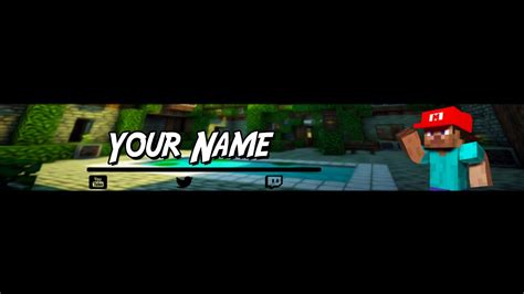 Minecraft Youtube Banner