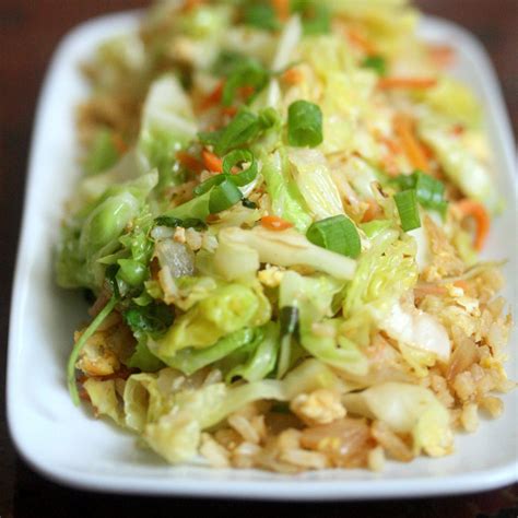 Cabbage Fried Rice Recipe - Phoebe Lapine