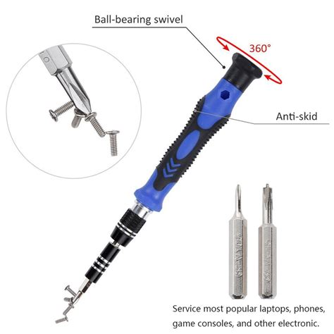 Magnetic Kit 63 In 1 Precision Screwdriver Set