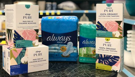 Always Tampax Coupons Pads And Tampons As Low As Free With Kroger