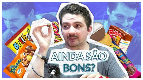 provando COMIDAS DE INFÂNCIA YouTube