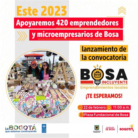 Alcald A Local De Bosa On Twitter Emprendedores Vendedores