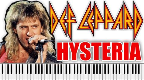 Def Leppard Hysteria Piano Sheet Music Payhip