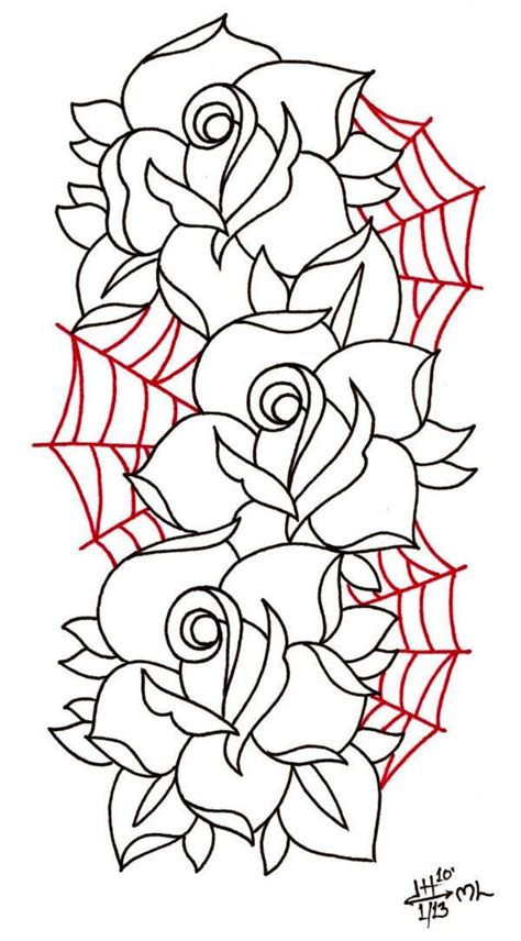 The Days Of Wine And Roses By Fspunx On DeviantArt Tattoo Stencil