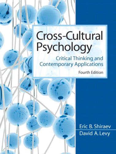 Cross Cultural Psychology Critical Thinking And Contemporary