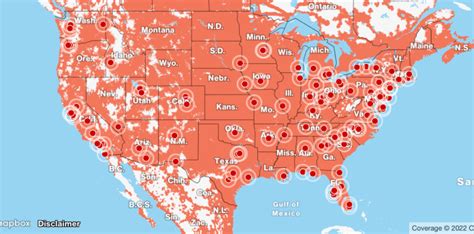 Best Cell Service Near Me Carrier Coverage Map