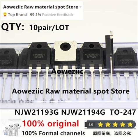 Aoweziic Pcs Pair New Imported Original Njw G