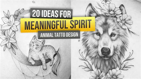 25 Ideas for Meaningful Spirit Animal Tattoo Designs