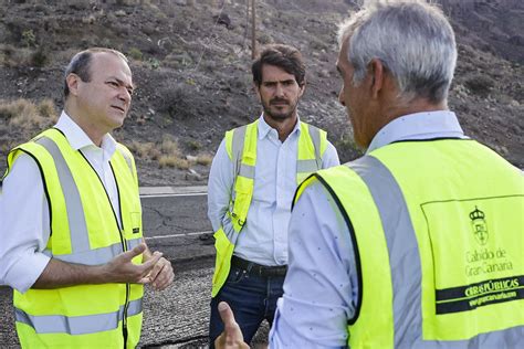 El Cabildo Invierte Millones De Euros En El Asfalto De La Carretera