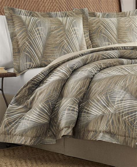 Tommy Bahama Home Tommy Bahama Raffia Palms Reversible Comforter Set King Macy S