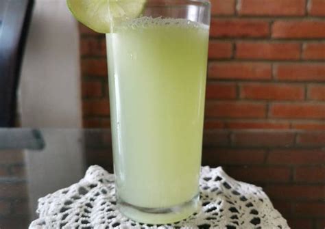 Agua de pepino con limón Receta de Sandra Nayeli- Cookpad