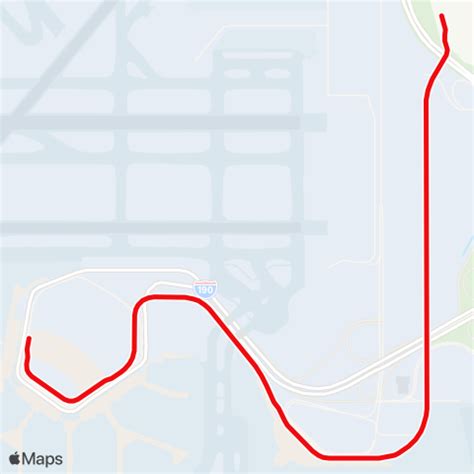 Chicago O'Hare Airport Transit System ATS light rail - Chicago