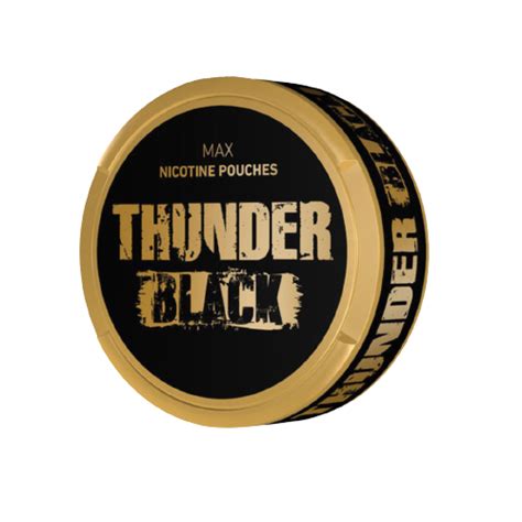 Thunder Black Snus Lounge