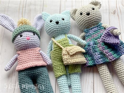 Free Crochet Patterns From 5 Little Monsters