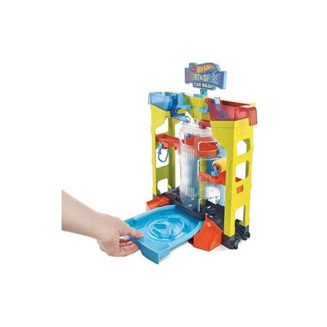 Mattel Hot Wheels Kaskaderska Myjnia Samochodzik Grw