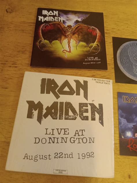 Iron Maiden Live At Donington August 22nd 1992 Limited Edition 666 Full