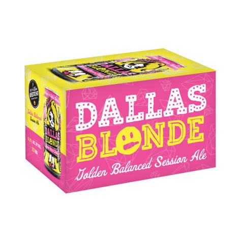 Deep Ellum Dallas Blonde Pk Can