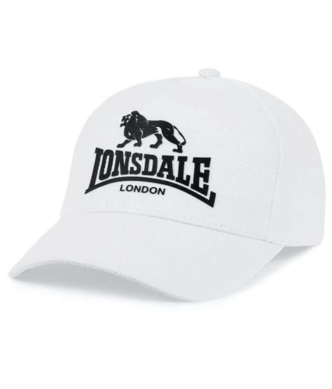 Czapka LONSDALE BECKBURY biała biały | Men's \ Hats \ Caps Brands ...