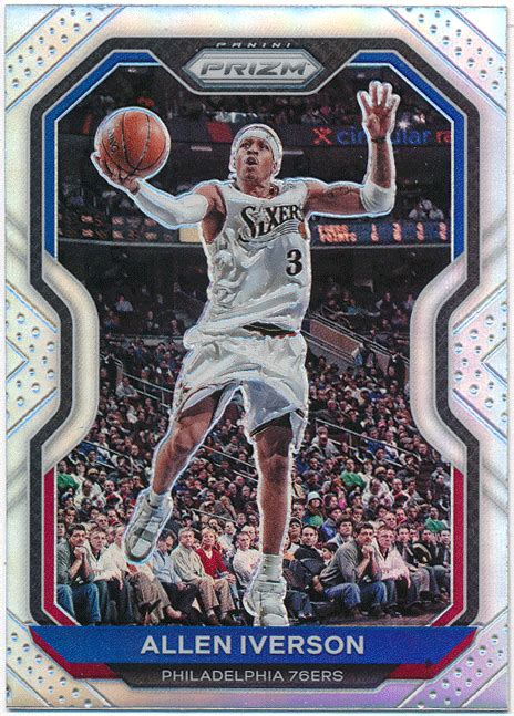 Yahoo オークション Allen Iverson NBA 2020 21 Panini Prizm Silver