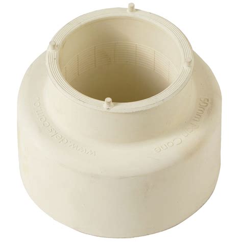 Dekfit 50mm White Rubber Pan Cone Bunnings Australia