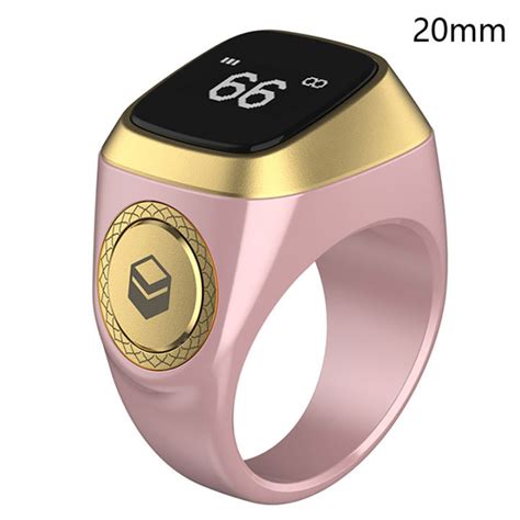 Moito Smart Tasbih Tally Counter Ring For Muslims Zikr Digital Tasbeeh