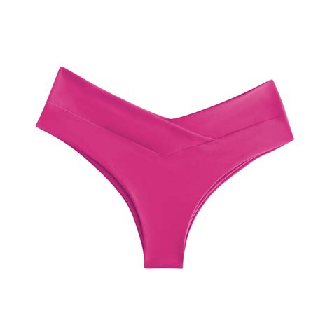 Wreesh Women S Brazilian Cheeky Bikini Bottoms Low Rise High Cut Swimsuit Bottom Summer