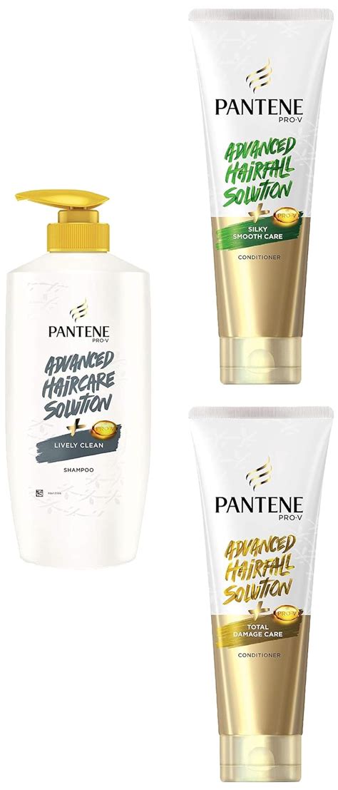 Buy Pantene Advanced Hair Care Solution Lively Clean Shampoo 650 Ml