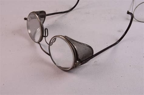 Msa Steampunk Wire Safety Eyeglasses With Side Shield Foldable Vintage Eyeglasses Eyeglasses