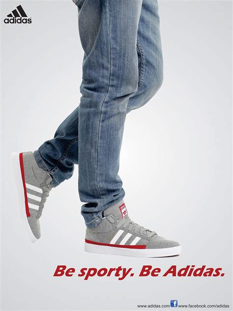 Adidas Shoes Poster And Press Advertisement Behance