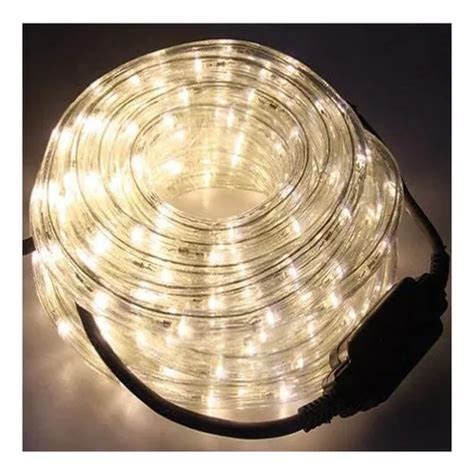 Manguera Led Tira Led Mtrs Blanca Calida Exterior En Venta En