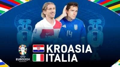 Highlight Kroasia Vs Italia 1 1 Euro 2024 RCTI