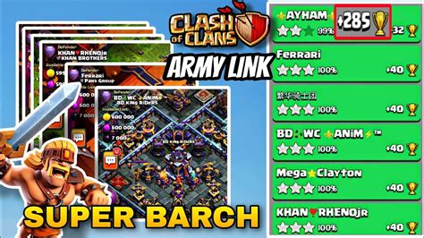 Coc Live Attack 🔴 Super Barch Strategy 🔴 Legend Push 🔴 September Season Youtube