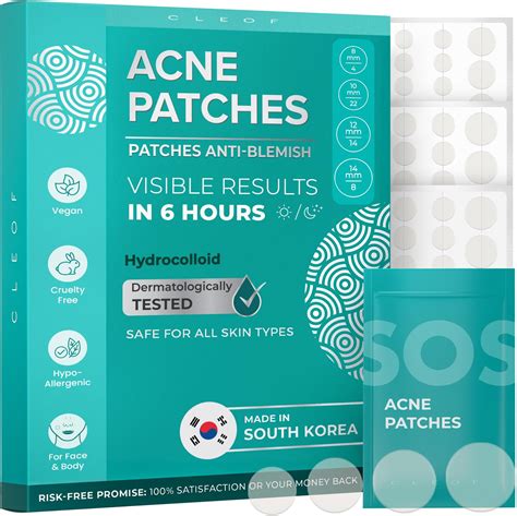 Clearasil Overnight Spot Patches Advanced Healing Hydrocolloid Acne Pimple