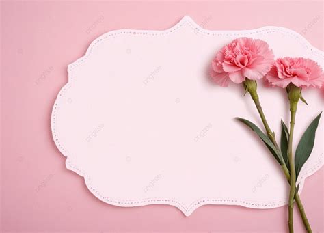 Blank Card With Roses Flower Happy Mother S Day Backdrops Background