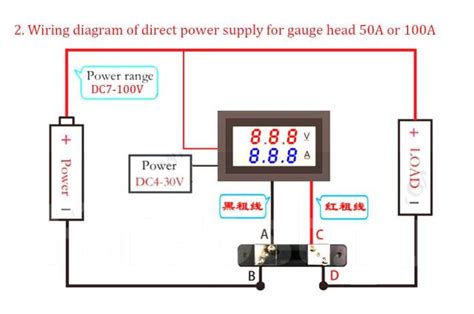 Вольтметр-амперметр DSN-VC288HV, 0-100V 0-100A, без шунта, DIY, новый ...