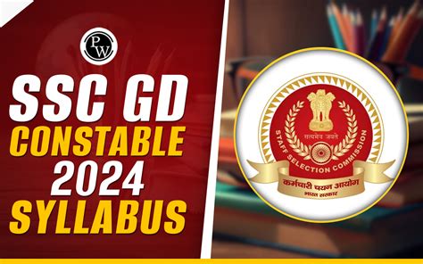 Ssc Gd Syllabus Exam Pattern Gd Topic Wise Syllabus Pdf