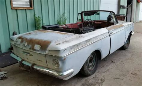 Vintage 1963 63 Rambler American 440 Convertible for sale