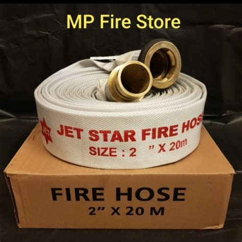 Jual SELANG PEMADAM HYDRANT FIRE HOSE KANVAS JET STAR 2 5 INCH X 20 M