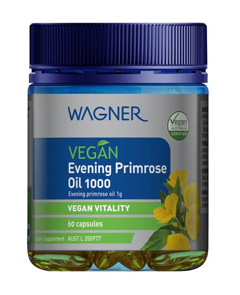 Wagner Vegan Evening Primrose Oil 1000mg 60 Capsules Wagner Health