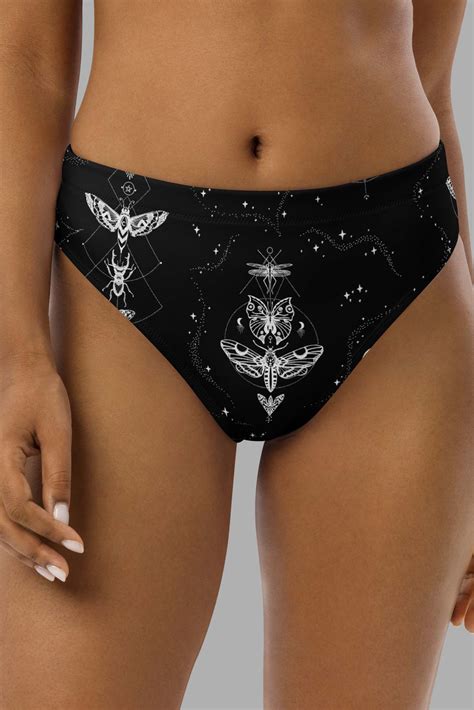 Entomon Recycled High Waisted Bikini Bottom Cosmic Drifters Reviews