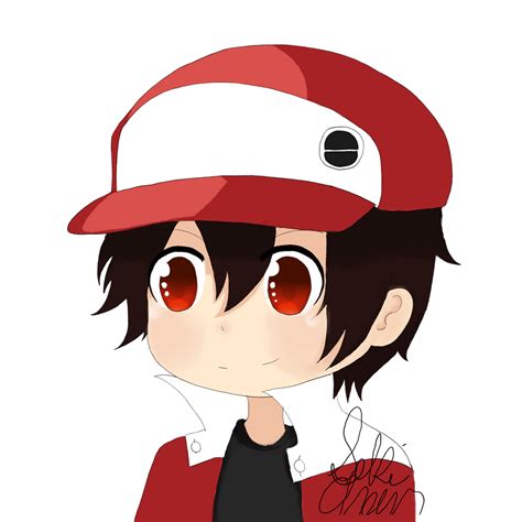 Fanart Pokemon Trainer Red Chibi By Hunterseker On Deviantart