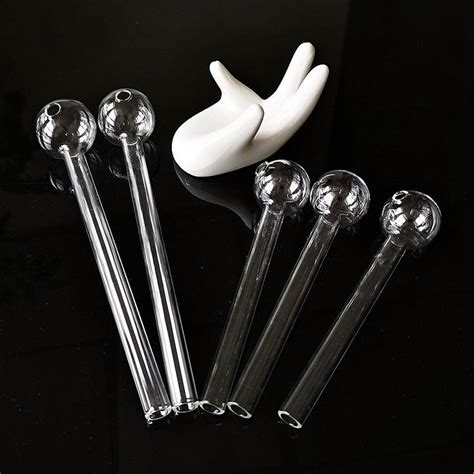 Clear Pyrex Pipe Glass Oil Burner Pipes Straight Tube Glass Pipe