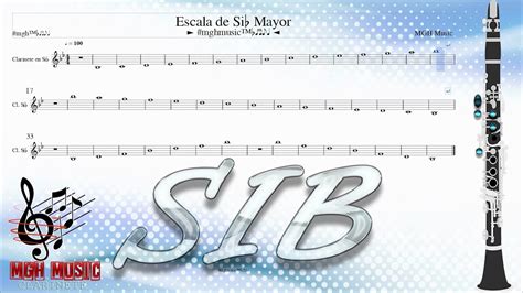 Escala De Sib Mayor Como Tocar Posiciones En Clarinete Bb Mgh Music™♭♬♪ Chords Chordify