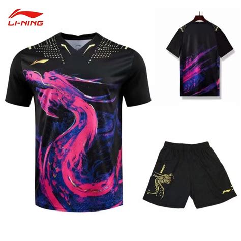 Li Ning Table Tennis Clothing Chinese Team Competition Clothing Men And