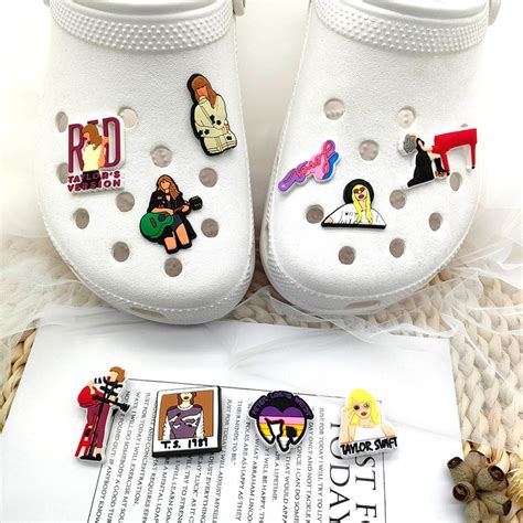 Taylor Swift Croc Charms American Singer Shoe Charms Etsy