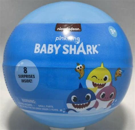 Nickelodeon Pinkfong Baby Shark Ball 8 Surprises Tattoos | #3878686508