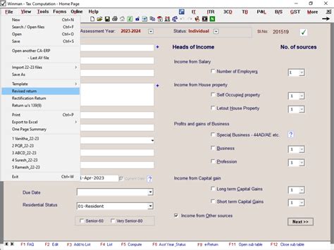 Best Free Income Tax Filling Software In